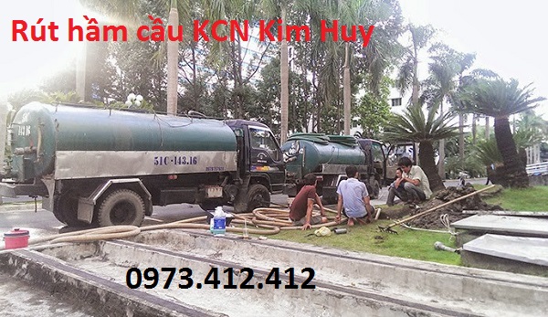 Rút hầm cầu KCN Kim Huy